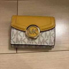 MICHEAL KORS ミニ財布 イエロー
