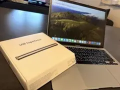 MacBook Air本体とUSB SuperDrive