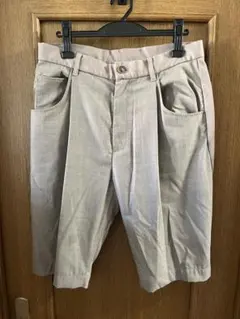 メンズ ハーフパンツ ベージュのサムネイル