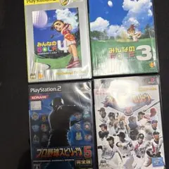 dセット　みんゴル　プロスピ　計4本