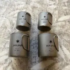 Snow Peak 真空マグ・チタンマグ4点セット - メルカリ