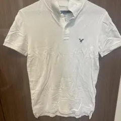 ★American Eagle ポロシャツ ホワイト XS★のサムネイル