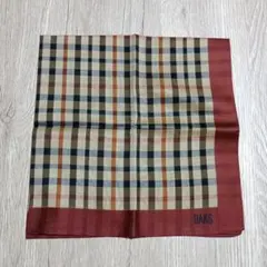 DAKS チェック柄ハンカチ