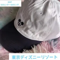 ✨️美品✨️ 東京ディズニーリゾート GAP ミッキーキャップ 52〜54センチ