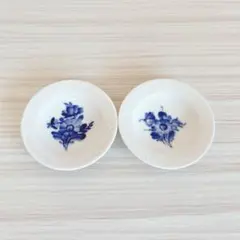 リチャード ジノリ オータムフラワー プレート 小皿 豆皿 2枚 金彩
