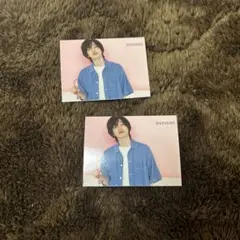 Myojo ちっこい版 なにわ男子道枝駿佑 切り抜き2枚セット