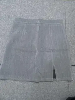 SHEIN グレー スリット入り タイトスカート