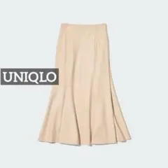 k0067 UNIQLO マーメイドスカート オフホワイト