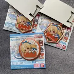 不知火フレア　アクキー　缶バッジ　3個