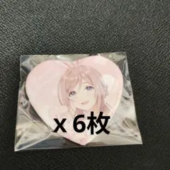 学マス GiGO ハート缶バッジ Lady rabbit 姫崎莉波