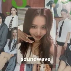 TWICE this is for サナ soundwave ラキドロ トレカ