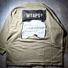完売カラー　GREIGE WTAPS SCAB ロングスリーブシャツ 25ss