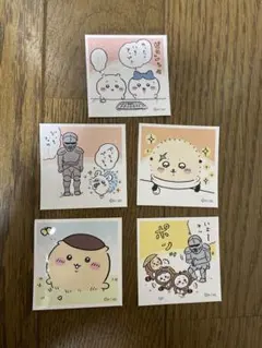 キャラクターシール＆メモ用シール5枚セット