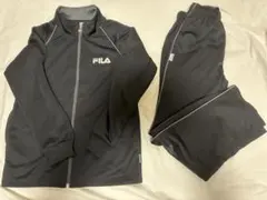新品　FILA ブラック ジャージセット150センチ