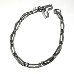 オランダ製 ユーロヴィンテージ シルバー835　　モダン チェーンブレスレットのサムネイル