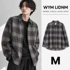 LEPSIM ヨウリュウチェック袖シャーリングブラウンシャツ 新品未使用 