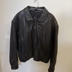 K'a uomo レザージャケット ブラック L