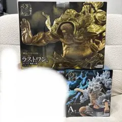 一番くじ ワンピースex　悪魔を宿す者達 A賞ルフィ、ラストワン賞センゴク