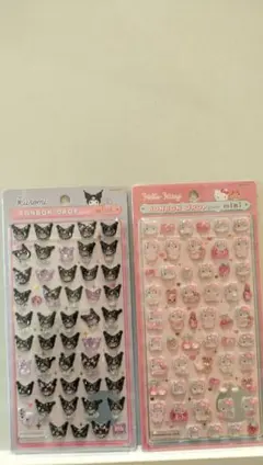 サンリオ ボンボンドロップミニ シール 2パックセット　クロミ　ハローキティ