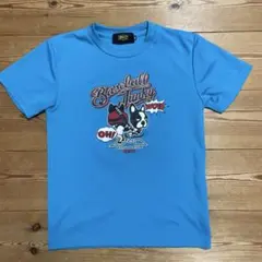ZETT ベースボールジャンキー Tシャツ 150cm 青のサムネイル