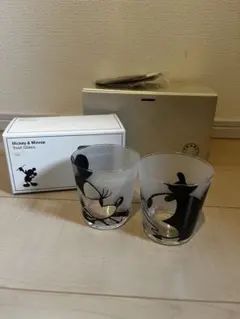 Francfranc ディズニーペアグラス　ミッキー　ミニー　未使用品　レア⭐︎
