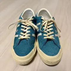 CONVERSE STAR&BARS US SUEDE ターコイズブルー