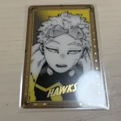 ホークス　鷹見　啓悟　箔押しクリアカードコレクション　ヒロアカ　堀越耕平　原画展