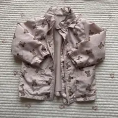 クマ柄薄手　アウター サイズ90