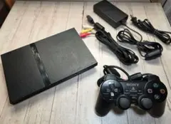 美品 PS2 75000 本体 すぐ遊べるセット 動作確認済 薄型 プレステ2
