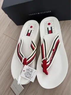 TOMMY HILFIGER ストライプビーチサンダル 38のサムネイル
