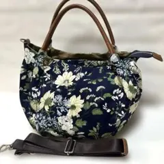 BASARA TYO 2WAY 本革使い布製バッグ ショルダーストラップ付きのサムネイル