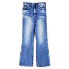 GRL グレイル デニムワイドパンツ ブルーデニム Lサイズ