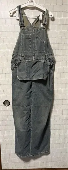 （最終お値引き‼️お値引き不可❌）デニムオーバーオール　M