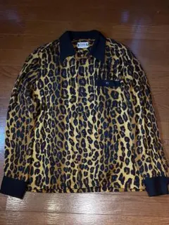 WACKO MARIA RUDEES レオパード柄 長袖シャツ M
