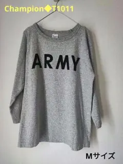 Champion◆T1011 ARMYラグラン3/4スリーブTシャツ　7分袖