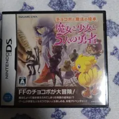 DS チョコボと魔法の絵本 魔女と少女と5人の勇者