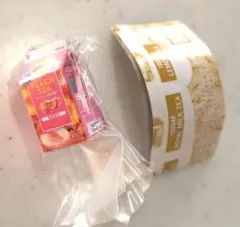 リプトン　ミニチュアチャーム　ピーチティー　ガチャ