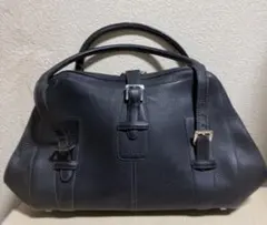 KM様専用: LOEWE 黒 レザー ハンドバッグ