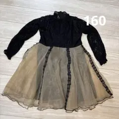 【お値下げ‼️】女の子　ワンピース　160 発表会