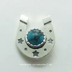 現品 ターコイズ トルコ石 スタッズスター ネイティブペンダント