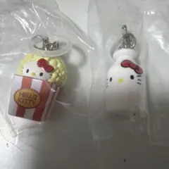 サンリオ ハローキティ キティ めじるしアクセサリー ポップコーン　ミルク