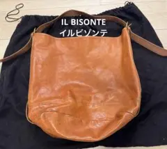 ゆ*る様 IL BISONTE レザートートバッグ　ブラウン