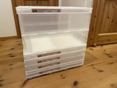 専用　クリア収納ケース 中サイズ 5個セット