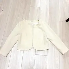 レストローズ ボレロジャケット オフホワイト 9号