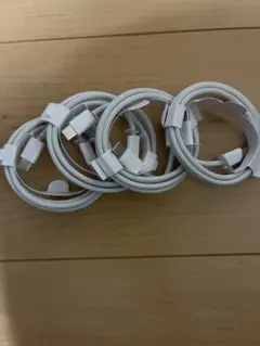 充電ケーブル　タイプC toタイプC 1m 4本セット