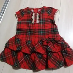 ミキハウス　ワンピース　90 美品のサムネイル