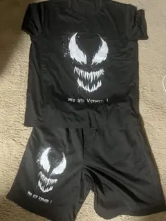 MARVEL マーベル ヴェノム Tシャツ ハーフパンツ 部屋着 セットアップ