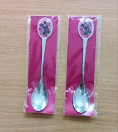 ディズニーシー限定 非売品 ミニーマウス スプーン　2個