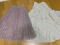 マジェスティックレゴン　ロングスカート　2点