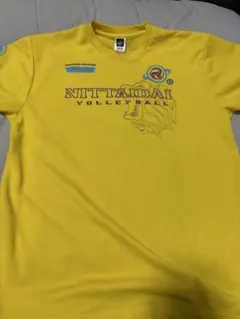 NITTAIDAI VOLLEYBALL イエローシャツ